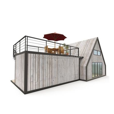 Moderne Containerhäuser Vorgefertigte Portable Kleine Häuser Modulare Häuser Leichtstahl Villa Vorgefertigte Häuser