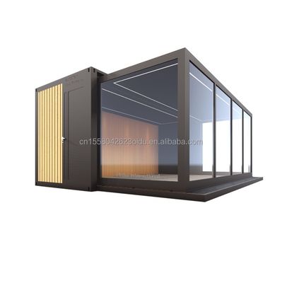 Wave Sandwich Panel 20ft Container Kaffeehaus für modernen Design Stil in Eu Expansion Garden Hotel