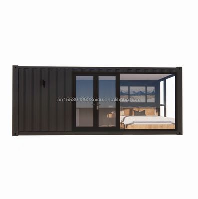 50/75/100mm Wellen Sandwich Panel Wand Moderne 20ft EU Vorgefertigte Containerhäuser Holzhaus Unabhängiger Garten Appartement für Hotel