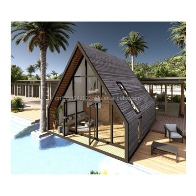 20ft oder 40ft Outdoor Stahl Container andere moderne Design Dreieck Containerhaus für Hotel oder Paare Urlaub