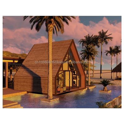 20ft oder 40ft Outdoor Stahl Container andere moderne Design Dreieck Containerhaus für Hotel oder Paare Urlaub