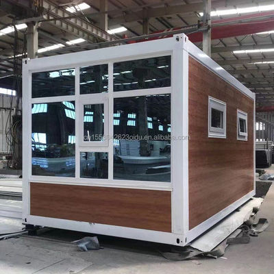 Customized Farbe Modular Home Container Büro für Luxus-Stil 20ft Prefab Mini integrierte Containerhaus