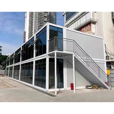 Customized Farbe Modular Home Container Büro für Luxus-Stil 20ft Prefab Mini integrierte Containerhaus