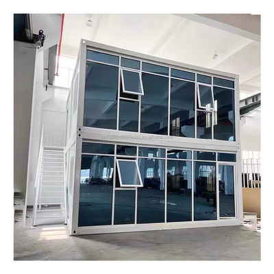 Customized Farbe Modular Home Container Büro für Luxus-Stil 20ft Prefab Mini integrierte Containerhaus