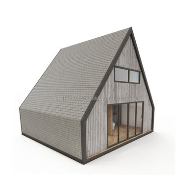 EU-Moderne Dreieckstahlstruktur Flat Pack Container House Design für Holzhaus innerhalb von 20ft oder 40ft Mall Anwendung