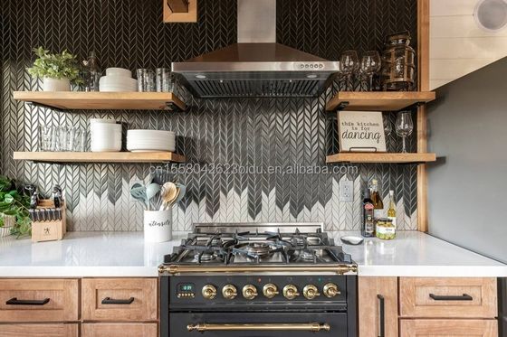 Farbiger Stahlrahmen moderner Luxus-Design Holzgarten Chalet Kleines Modulares Prefab Haus Villa für den Laden