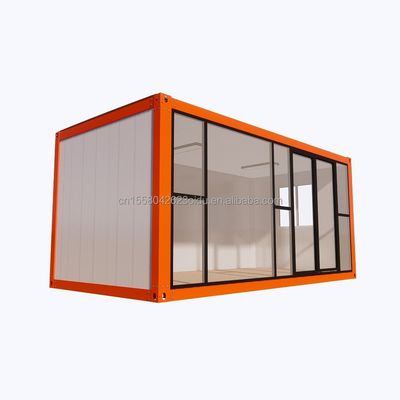 Bürogebäude im modernen Design für Hotelresort aus vorgefertigter Stahlkonstruktion und Sandwich-Panel-Containerhaus