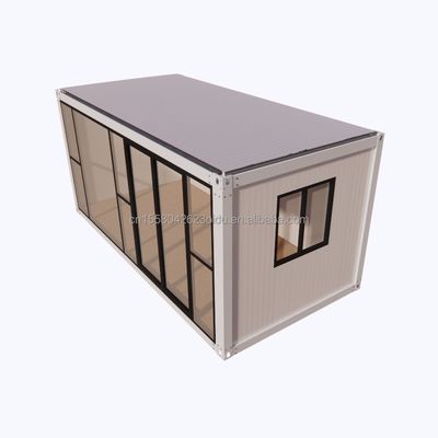 Bürogebäude im modernen Design für Hotelresort aus vorgefertigter Stahlkonstruktion und Sandwich-Panel-Containerhaus