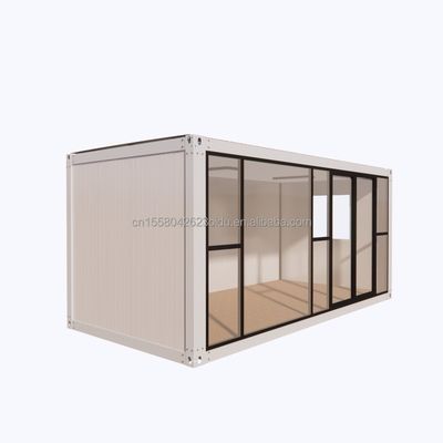 Bürogebäude im modernen Design für Hotelresort aus vorgefertigter Stahlkonstruktion und Sandwich-Panel-Containerhaus