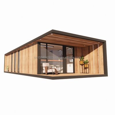 Verzinktes Stahlbogen 180g Vorgefertigtes Holzhaus für modernes Familienleben Komfort und Stil