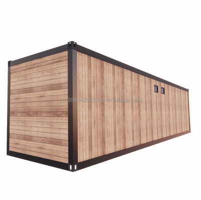 EU 40ft vorgefertigtes Wohnzimmer Containerzimmer mit Fenstern aus Aluminiumlegierung und galvanisierten Quadratrohren aus Stahl