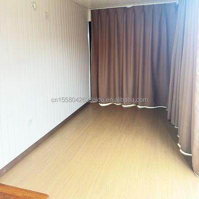 EU 20ft Holzhäuser Vorgefertigte Häuser Verzinkte Stahlkonstruktion Modernes Luxus-Vorgefertigtes Haus für in kundenspezifischen Farben