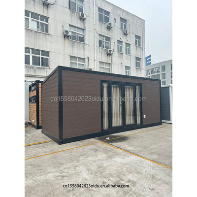 20-40ft erweiterbares Stahlcontainerhaus für Kanada Australien angepasste Farbe Küche Badezimmer Zuhause Schlafzimmer Anwendung