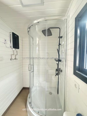 20-40ft erweiterbares Stahlcontainerhaus für Kanada Australien angepasste Farbe Küche Badezimmer Zuhause Schlafzimmer Anwendung
