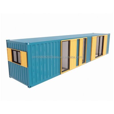 Stahlrahmen Galvanisiertes Stahl biegen 180g 40FT Container Modular Holzhaus Prefab Häuser