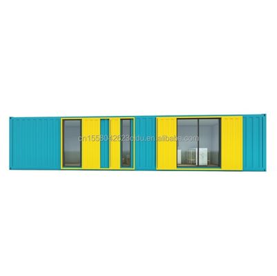 Stahlrahmen Galvanisiertes Stahl biegen 180g 40FT Container Modular Holzhaus Prefab Häuser