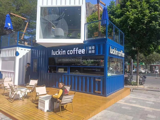 10ft 20ft Stahl Container Vorgefertigtes Haus Laden Bar Werkstatt Zuhause Schlafzimmer Hotel 40ft Größe mit Sandwich-Panel