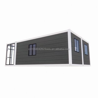 Stahlkonstruktionsrahmen Schweiß EU Luxus 20FT Kombination Flachverpackung Behälter 2 Schlafzimmer Familie Wohnmobile Home