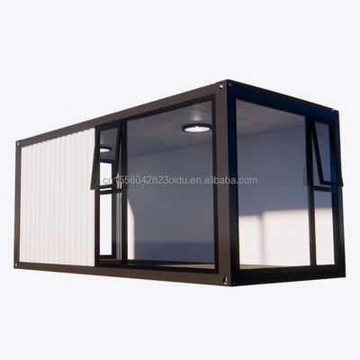 Bequem tragbare Flat Pack Sandwich Panel Architekturbehälter für Kaffeebar Convenience Store oder Campingplatz