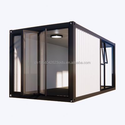 Bequem tragbare Flat Pack Sandwich Panel Architekturbehälter für Kaffeebar Convenience Store oder Campingplatz