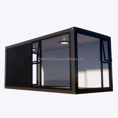 Bequem tragbare Flat Pack Sandwich Panel Architekturbehälter für Kaffeebar Convenience Store oder Campingplatz