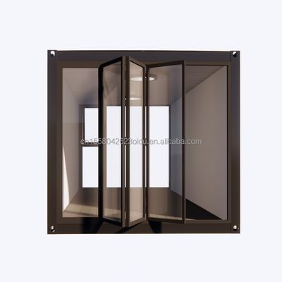 Bequem tragbare Flat Pack Sandwich Panel Architekturbehälter für Kaffeebar Convenience Store oder Campingplatz