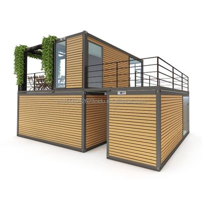 Abnehmbare Container 20ft Luxus Modular vorgefertigte Containerhaus für modernes Hoteldesign und Klappbare Luxuscontainer