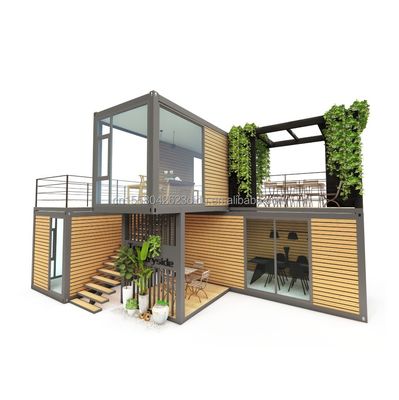 Abnehmbare Container 20ft Luxus Modular vorgefertigte Containerhaus für modernes Hoteldesign und Klappbare Luxuscontainer