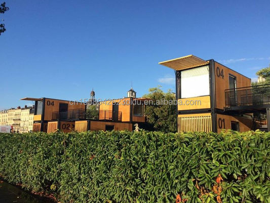 Klappbares/Erweiterbares/Abbrechbares Gewerbehaus, Straßencontainerhaus, Restaurant/Kleidungsgeschäft mit modernem zweistöckigem Design