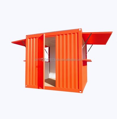 Modernes Design Sandwich-Panel Flat Pack Container Mobile Modular Shipping Wellholzhaus für Kaffee oder Container Bar