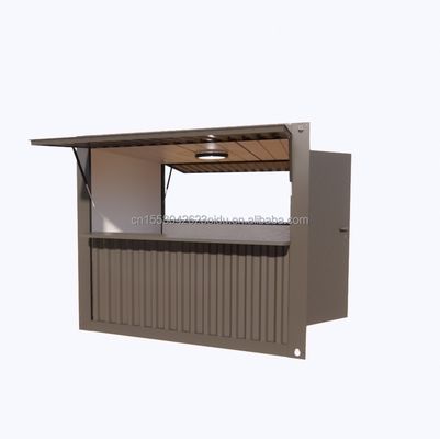 Modernes Design Sandwich-Panel Flat Pack Container Mobile Modular Shipping Wellholzhaus für Kaffee oder Container Bar
