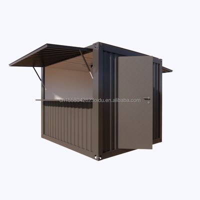 Modernes Design Sandwich-Panel Flat Pack Container Mobile Modular Shipping Wellholzhaus für Kaffee oder Container Bar
