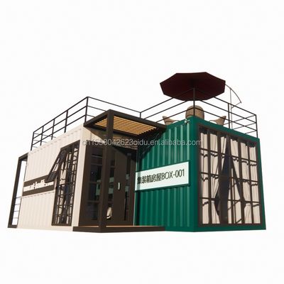 Modulares Prefab Haus Hotel Container Häuser mit Bad und Küche für Hotels