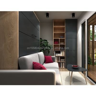 Erweiterbare Containerwand 50/75/100mm Welle Sandwich Panel für Außen 20ft und 40ft Prefab Portable Shipping Container Home