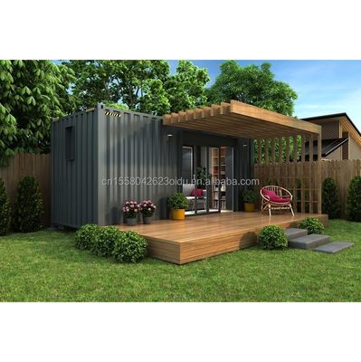 Erweiterbare Containerwand 50/75/100mm Welle Sandwich Panel für Außen 20ft und 40ft Prefab Portable Shipping Container Home