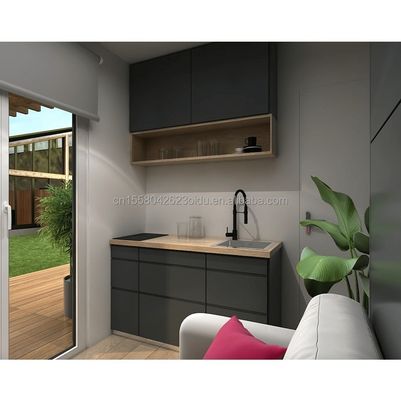 Erweiterbare Containerwand 50/75/100mm Welle Sandwich Panel für Außen 20ft und 40ft Prefab Portable Shipping Container Home