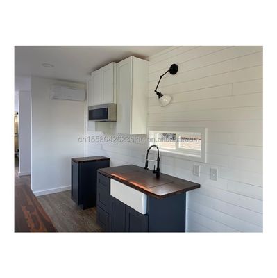Prefab Moderne Luxus Containerhaus Villa 40ft Ein Schlafzimmer Eine Küche Ein Badezimmer Ein Wohnzimmer für den Laden