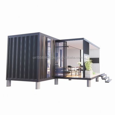 Fertiges Produkt 20ft Pop-up Container Haus mit individueller Farbe und 50/75/100mm Wellen Sandwich Panel