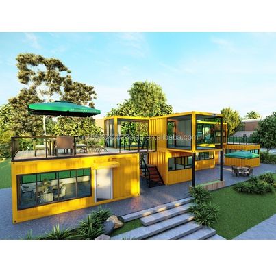 Wand 50/75/100mm Wellen Sandwich Panel Bürocontainer für modernes Design Vorgefertigter erweiterbarer Container Zuhause