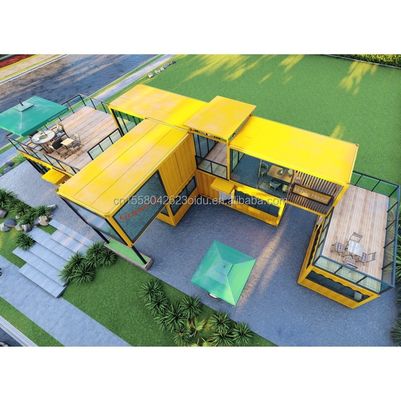 Wand 50/75/100mm Wellen Sandwich Panel Bürocontainer für modernes Design Vorgefertigter erweiterbarer Container Zuhause
