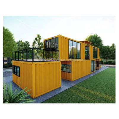 Wand 50/75/100mm Wellen Sandwich Panel Bürocontainer für modernes Design Vorgefertigter erweiterbarer Container Zuhause