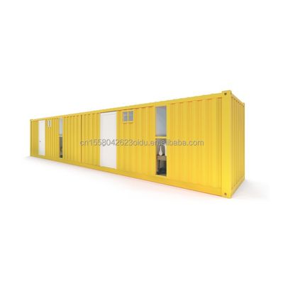 20ft Design Mobile Shipping 40ft Container 4 Schlafzimmer Residential Mini Lounge Hotel und angepasste Farbe zum Verkauf im Hotel