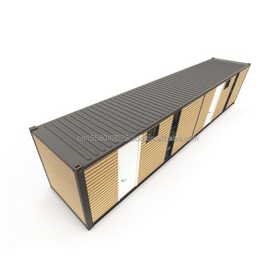 Beförderungscontainer mit 4 Schlafzimmern Wohn Mini Lounge Wand 50/75/100mm Wellen Sandwich Panel
