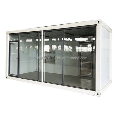 Containerhäuser Portable Luxus Vorgefertigte 20ft 40ft Häuser mit kundenspezifischer Farbe