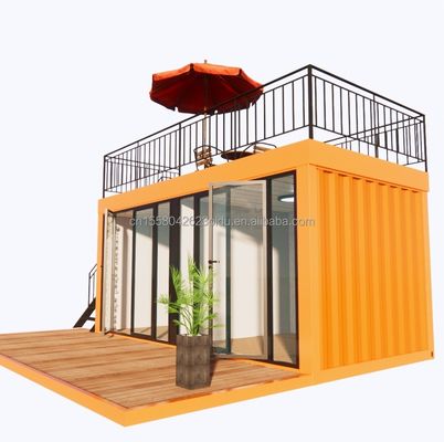Direkt verkauft schnelle Montage vorgefertigte Stahlkonstruktion Mobilhaus für das Haus Kaffeehaus Container in 20ft oder 40ft