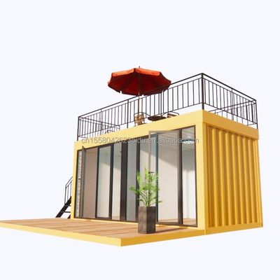 Direkt verkauft schnelle Montage vorgefertigte Stahlkonstruktion Mobilhaus für das Haus Kaffeehaus Container in 20ft oder 40ft
