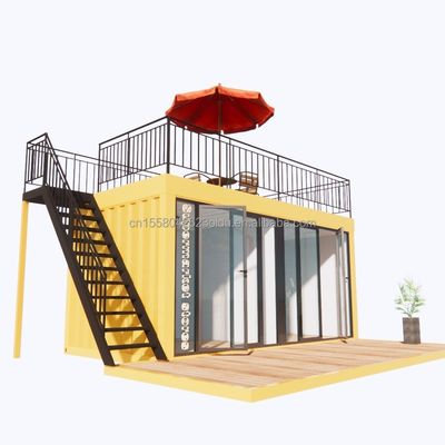 Direkt verkauft schnelle Montage vorgefertigte Stahlkonstruktion Mobilhaus für das Haus Kaffeehaus Container in 20ft oder 40ft