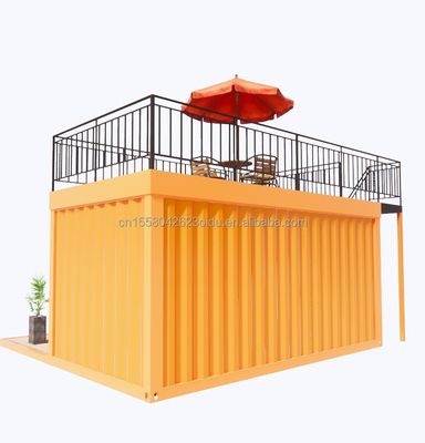 Direkt verkauft schnelle Montage vorgefertigte Stahlkonstruktion Mobilhaus für das Haus Kaffeehaus Container in 20ft oder 40ft