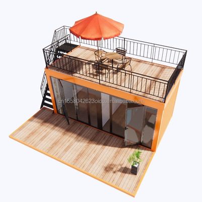 Direkt verkauft schnelle Montage vorgefertigte Stahlkonstruktion Mobilhaus für das Haus Kaffeehaus Container in 20ft oder 40ft