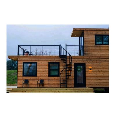Holzboden Mobilcontainerhaus für Transport und Ladung 20'/40' Container Vorgefertigte Modular Faltbare Containerhäuser